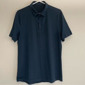 lululemon athletica Blue Polo Shirt